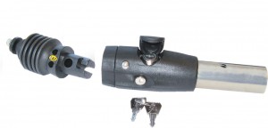 Weber, aggancio p.timone tondo - rimorchio bambini 28,6mm Croozer  