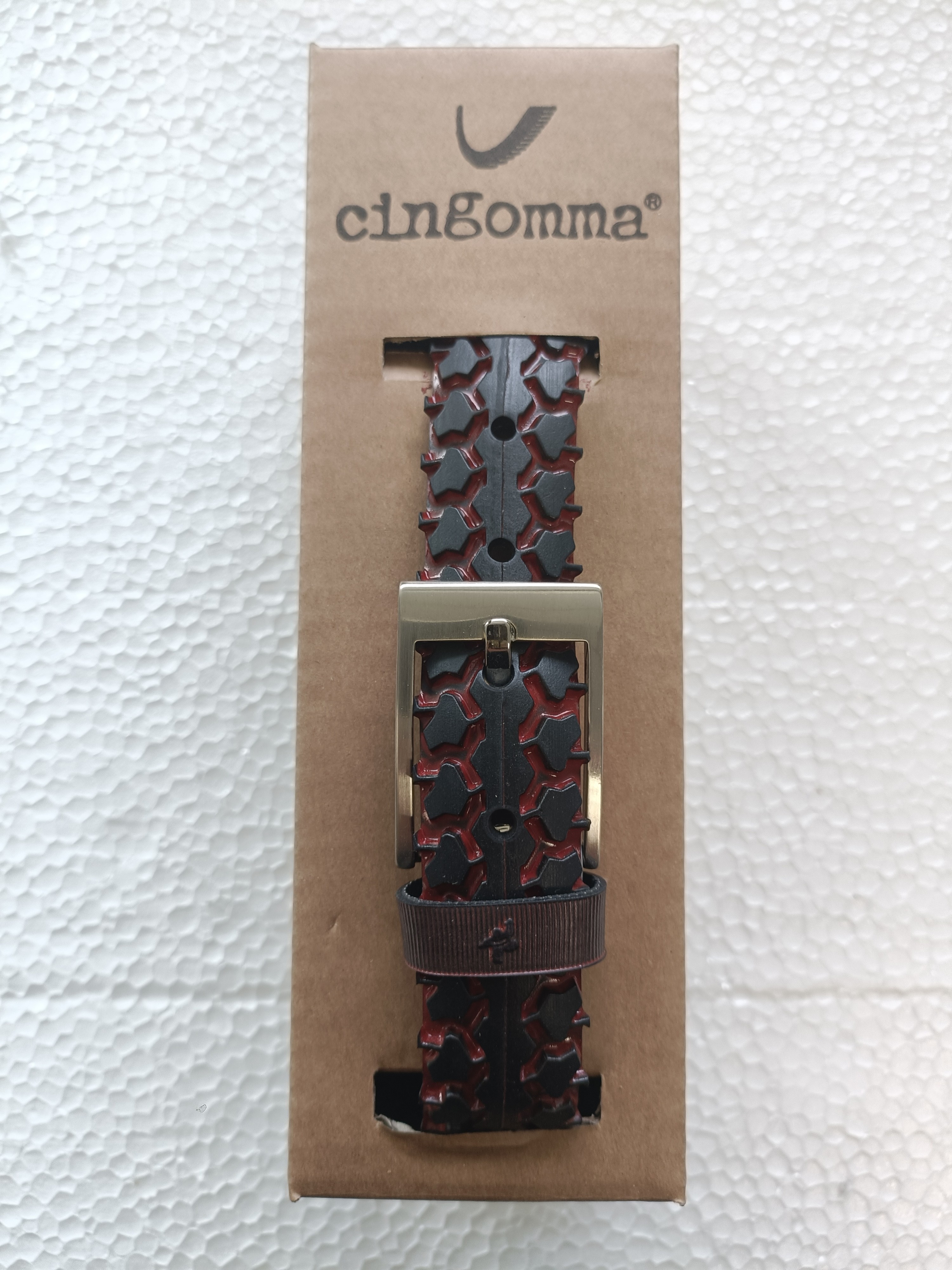 Cintura di copertone Cingomma  ROSSO