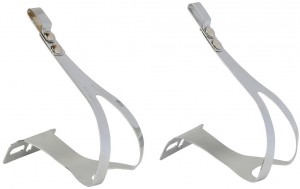 Coppia ganci pedali Zefal Christ metallo