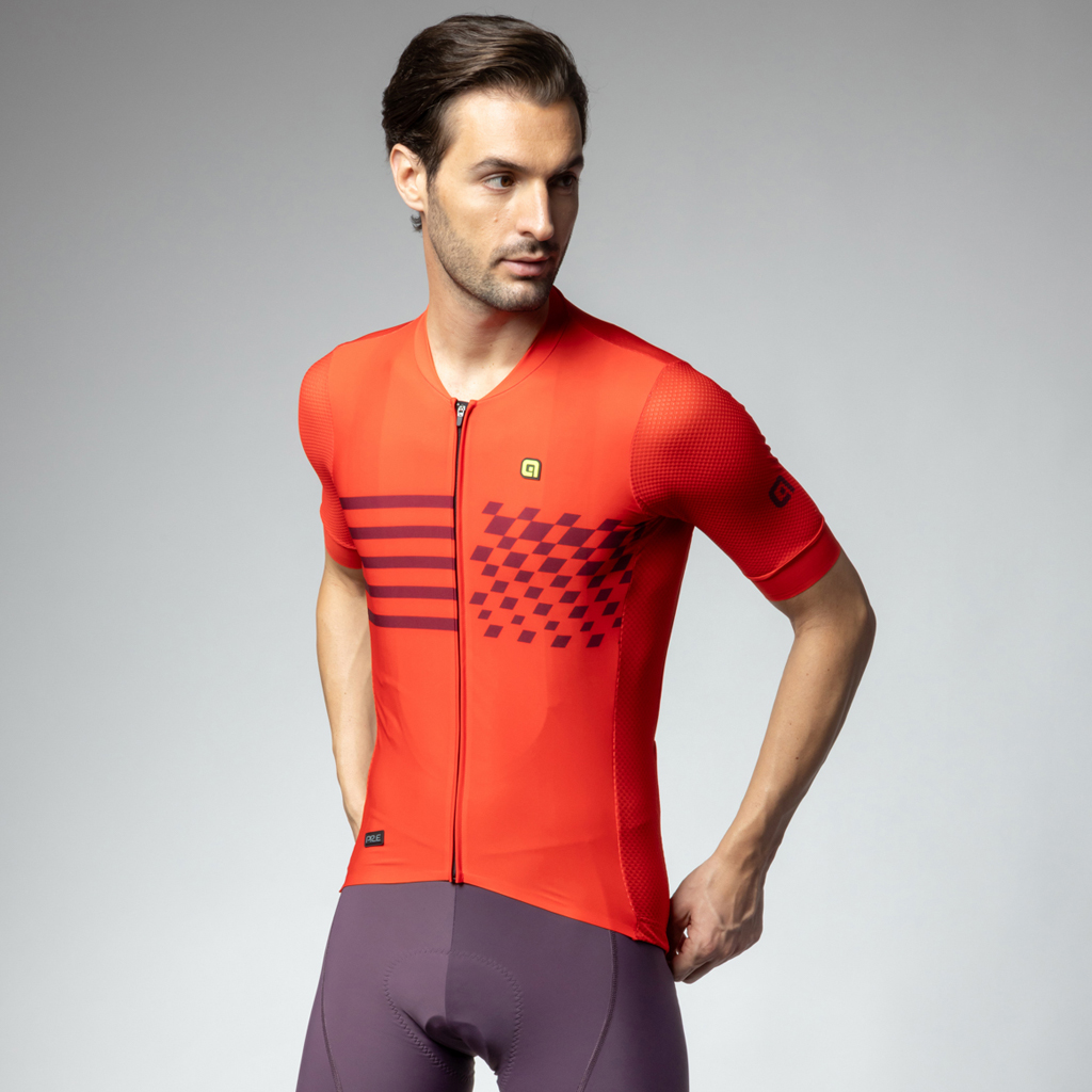 Maglia Maniche Corte Uomo Alè PLAY ROSSO