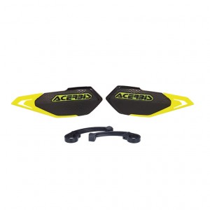 Paramani Acerbis X-Elite - Ne/gl,per manopole E-Bike/MTB/Minicross 