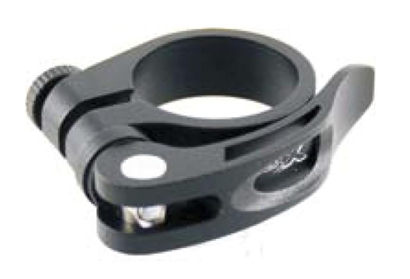 Collarino reggisella in alluminio con leva NERO