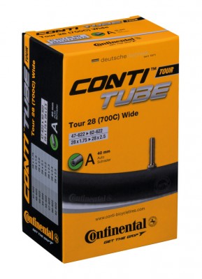Camera d'aria Conti Tour 28 Wide RE - 27/28x1 1/4-1.75