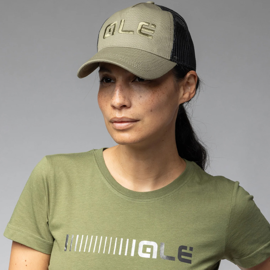 Cappellino Alè RAPPER VERDE MILITARE