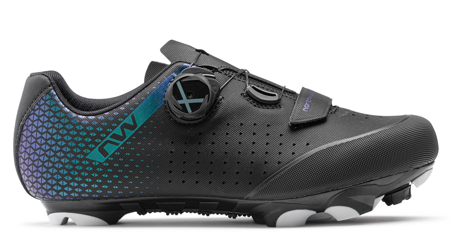 Scarpe MTB Northwave Origin Plus 2 Wmn 36 BLACK-IRIDESCENT