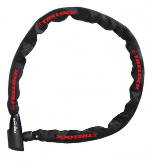 Lucchetto catena Trelock BC 115 - lung. 110cm, Ø 4mm, nero, senza supp.