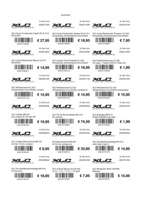 Etichette A4, 40x60mm 25 pagine - 18 Etichette per pagina, perforato