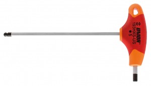 Chiave esag. con estremità sferica Unior