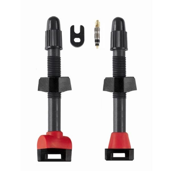 Set valvole tubeless carbon