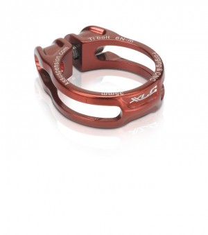 XLC morsetto reggisella PC-B06 - Ø 31,6mm, rosso, con vite a brugola