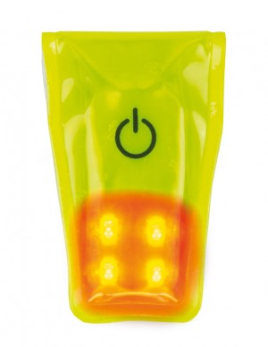 Luce calamita 2.0 Wowow 4 LED's giallo - USB ricaricabile