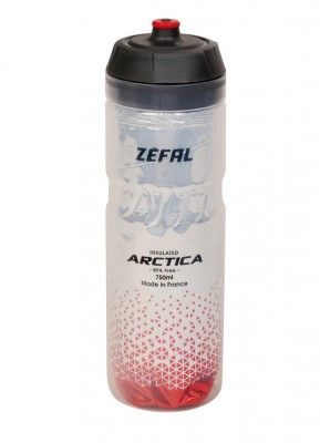 Borraccia Zefal Arctica 75 - 750ml, argento-rosso