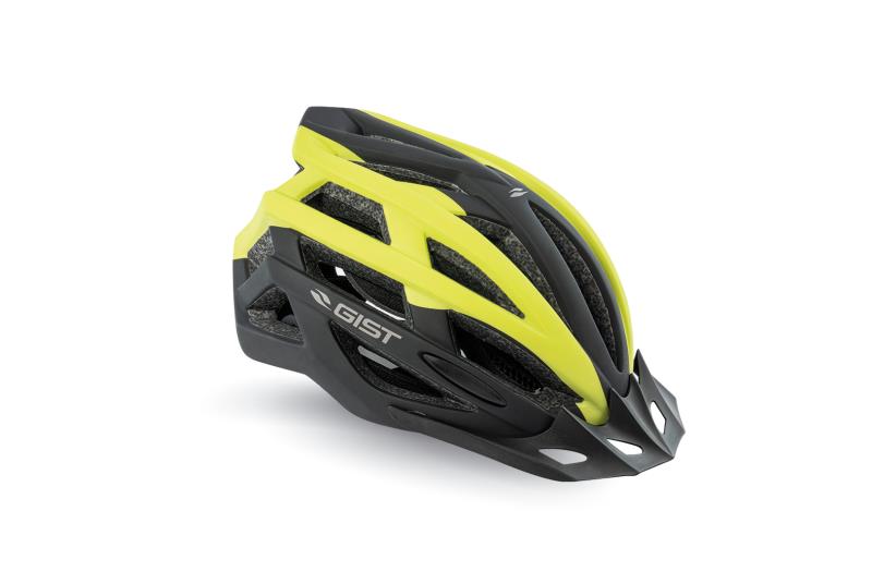 Casco Gist Planet Plus NERO-LIME