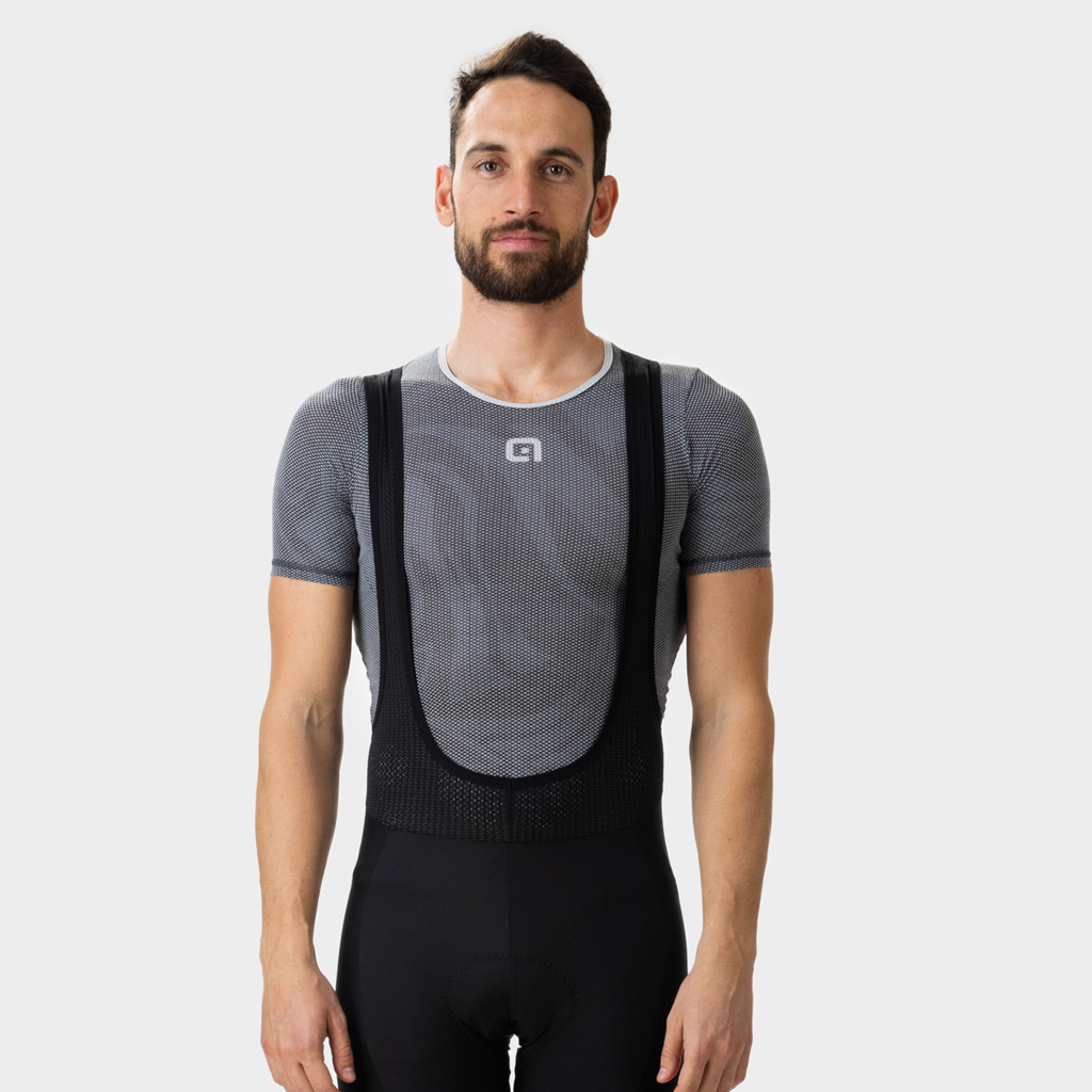 Maglia Maniche Corte Uomo Alè ETESIA NERO