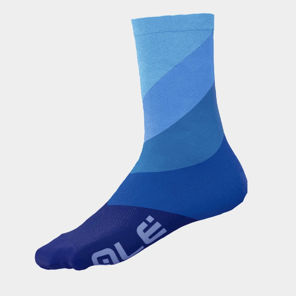 Calzino Alè DIAGONAL DIGITOPRESS BLU