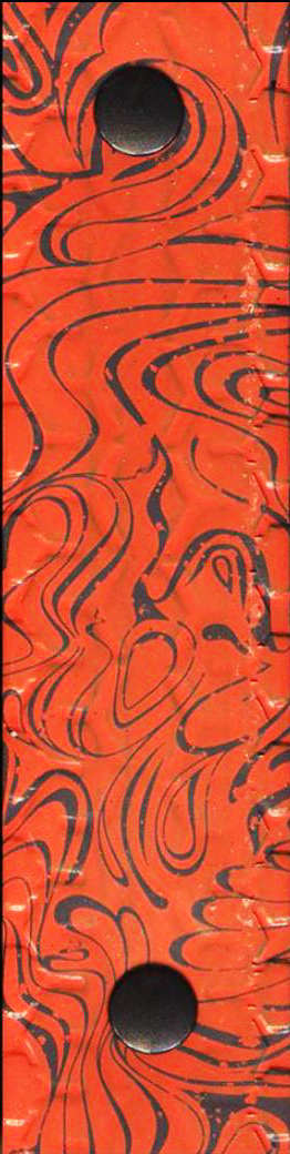 Cintura di copertone verniciato Cingomma YOUTATTOO Graphics Line  ORANGE