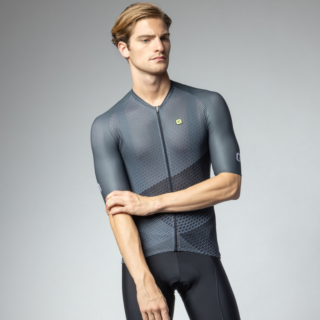 Maglia Maniche Corte Uomo Alè WEB NERO