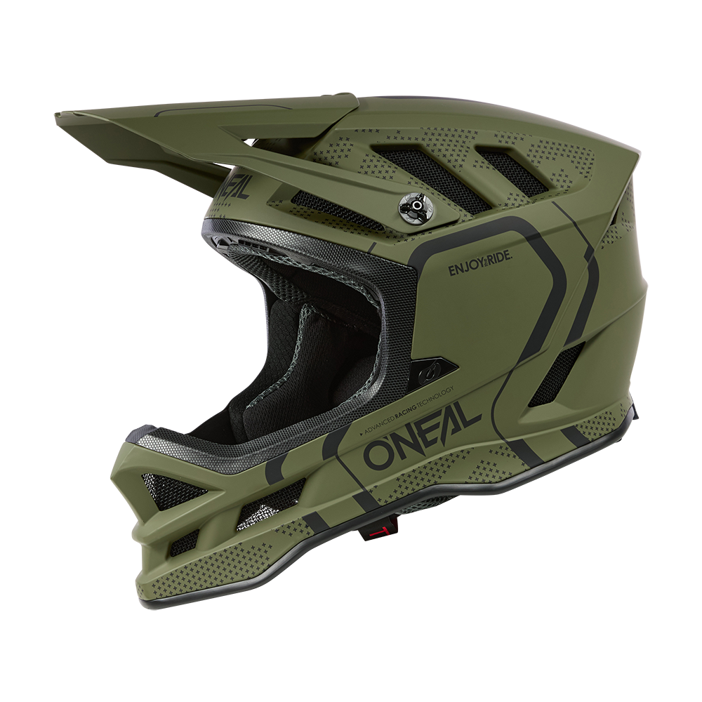 Casco MTB O'Neal BLADE POLYACRYLITE Strike OLIVA / NERO