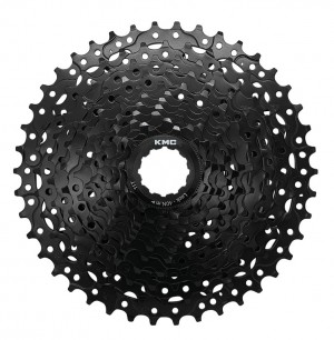 Pacco pignoni KMC - 11 vel, 11-42 denti, nero