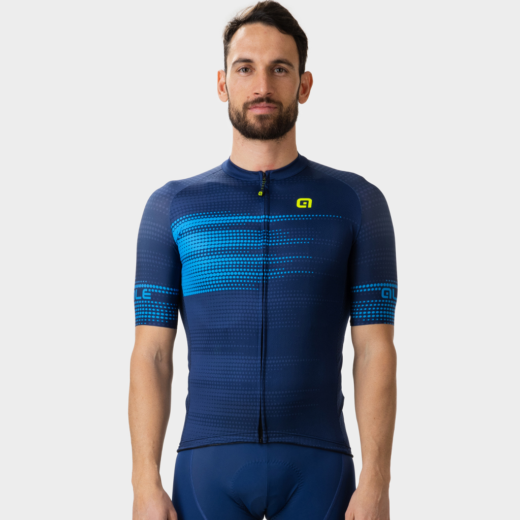 Maglia Maniche Corte Uomo Alè TURBO BLU