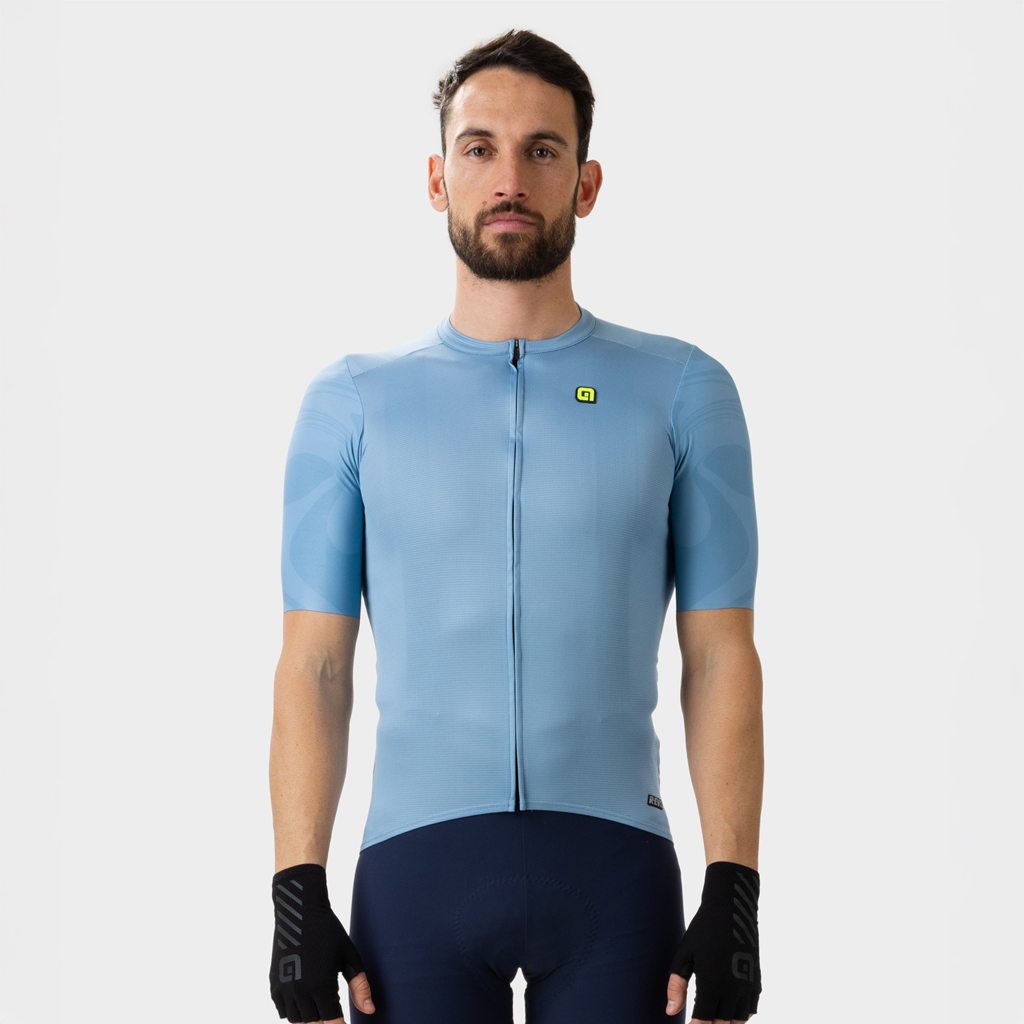 Maglia Maniche Corte Uomo Alè ARTIKA AZZURRO POLVERE
