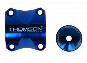 Morsetto manubrio Kit Thomson - Elite X4 MTB 31,8 blu