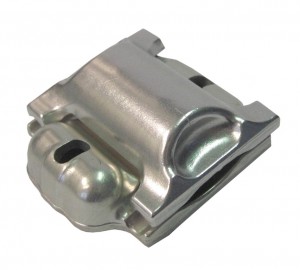 Piastrina superiore & inferiore Thomson - per  Reggisella  Elite argento