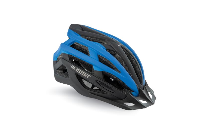 Casco Gist Planet Plus NERO-AZZURRO