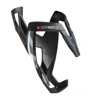 Supporto borraccia Elite CustomRacePlus - opaconero/bianco