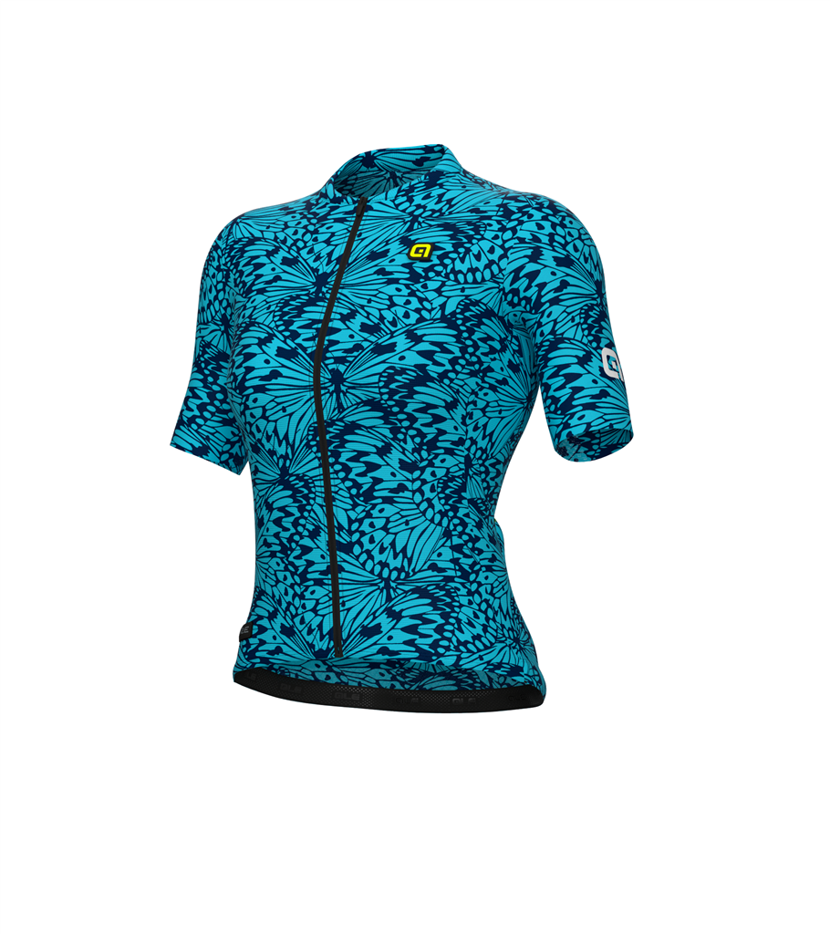 Maglia Maniche Corte Donna Alè PAPILLON LADY AZZURRO