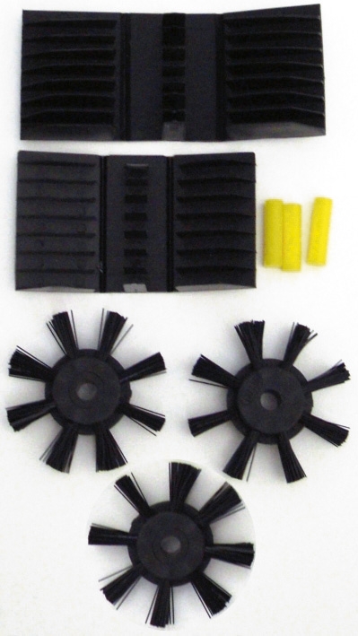 Finish Line Ricambio Rotelline e Spazzole per Pulisci Catene professionale  