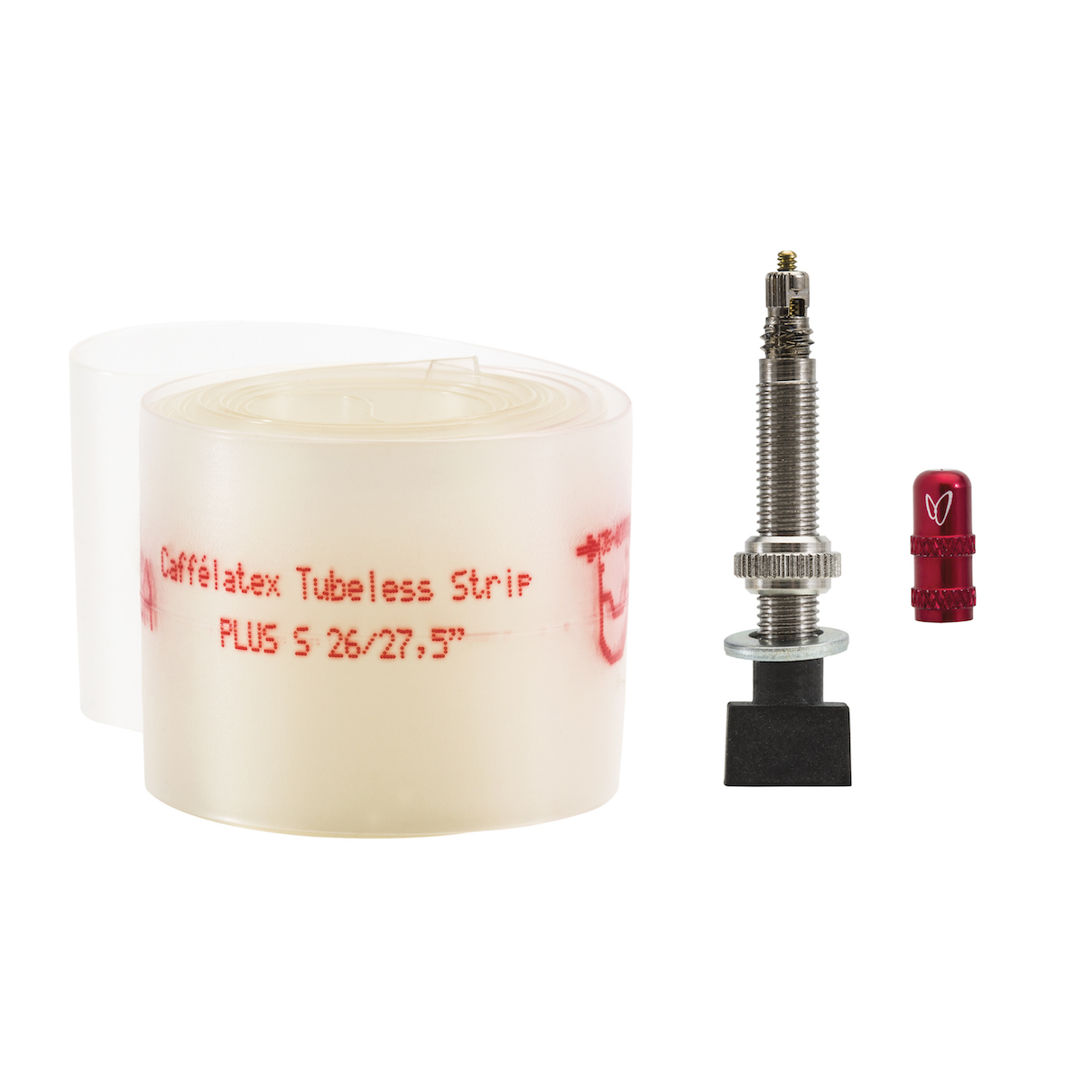 Effetto Mariposa Nastro e valvola tubeless Caffelatex Strip Plus S - 26/27,5