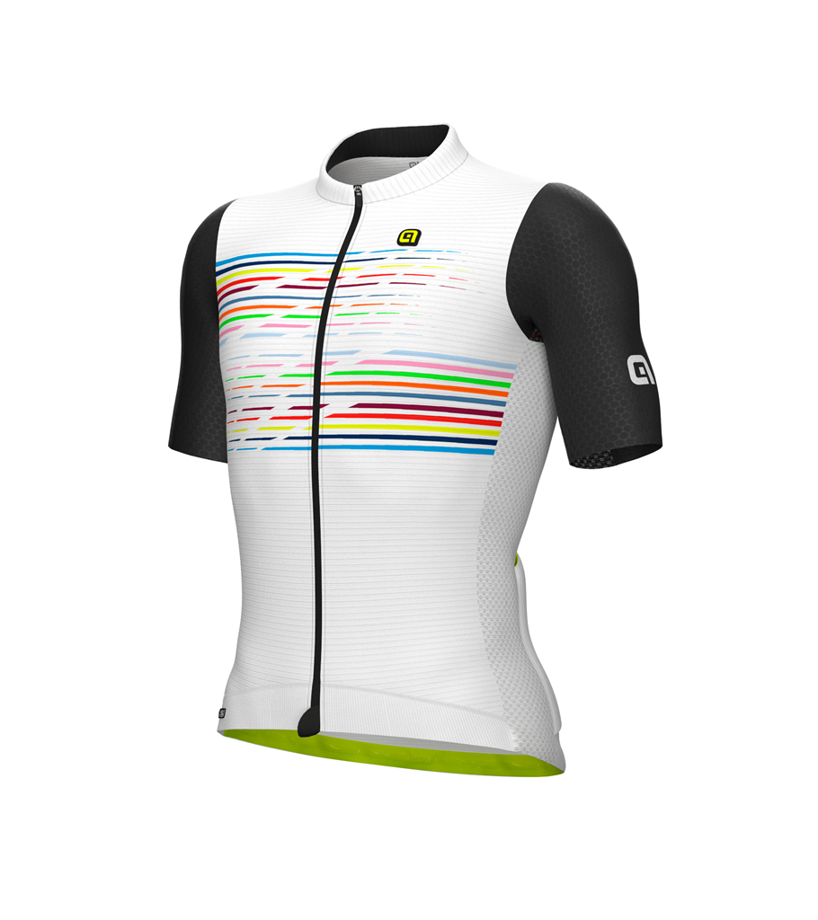 Maglia Maniche Corte Uomo Alè LOGO BIANCO