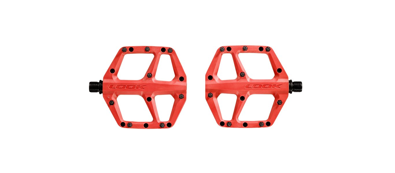 Pedali Look Trail Fusion  ROSSO