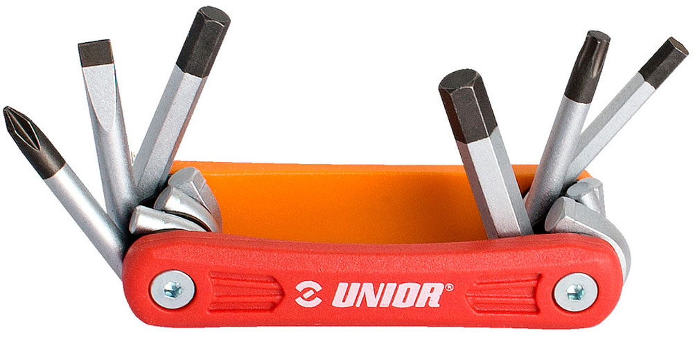Multitool Unior Euro6 - rosso, 6 funzioni, 1655EURO6-US