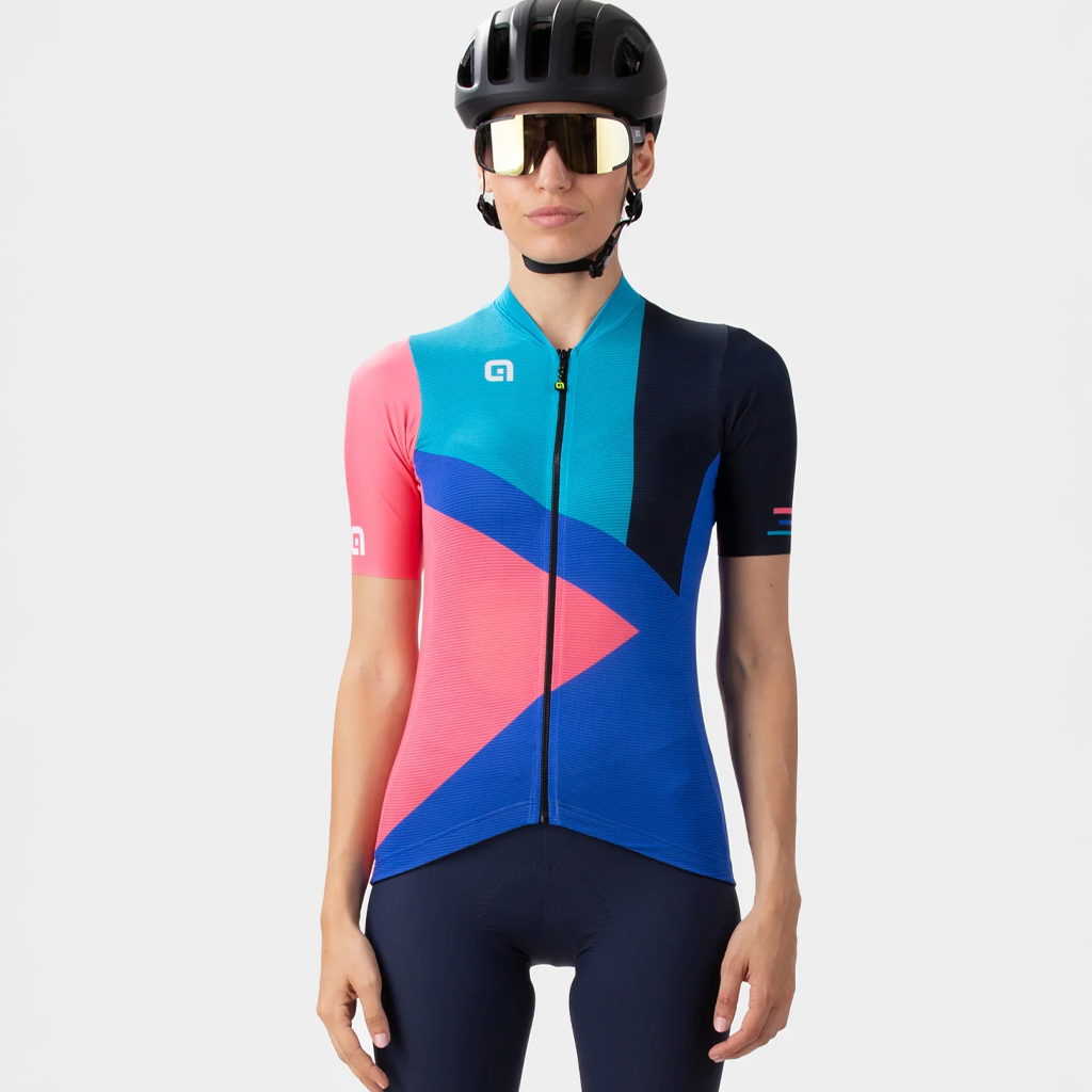 Maglia Maniche Corte Donna Alè NEXT LADY BLU