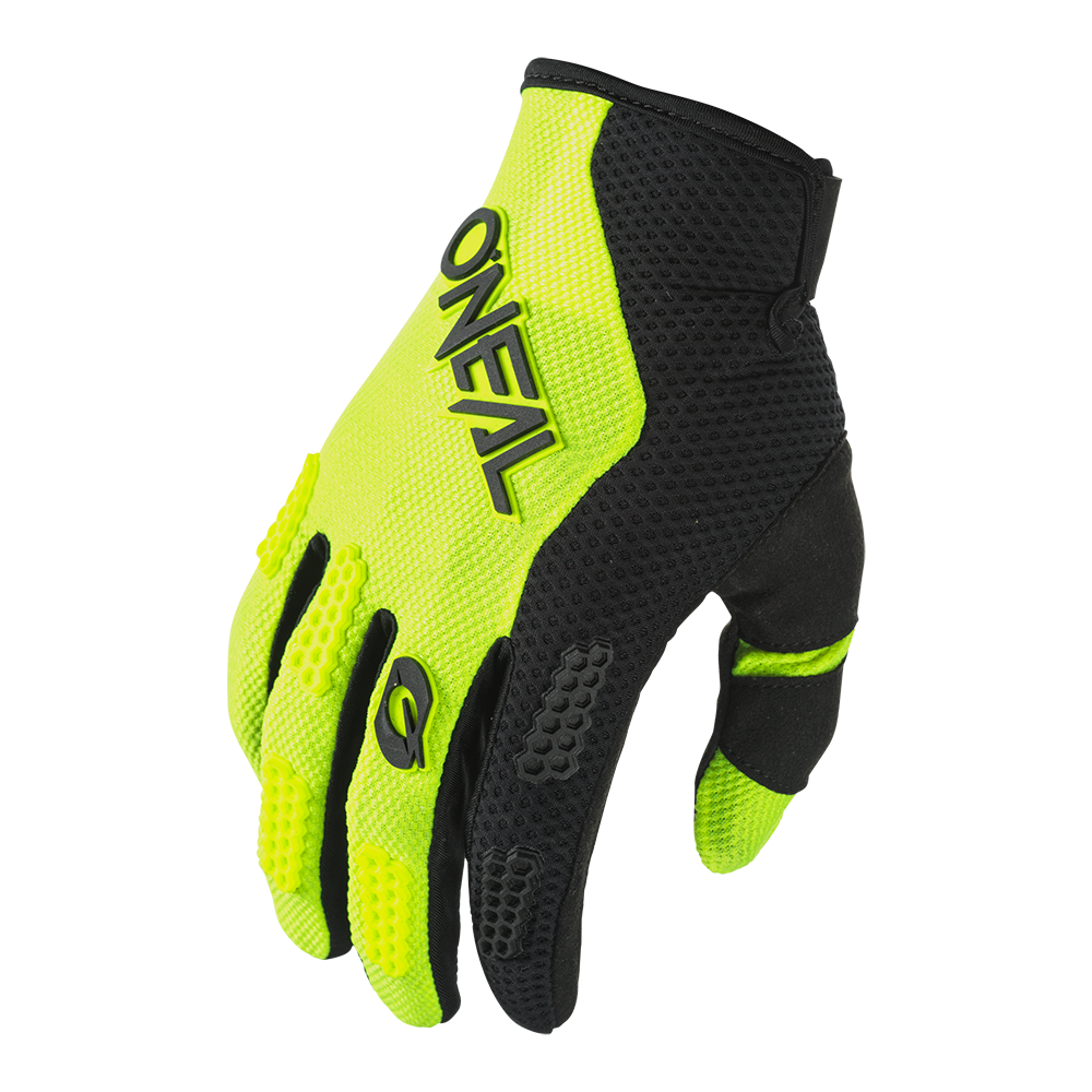 Guanti O'Neal ELEMENT YOUTH Racewear NERO / GIALLO NEON