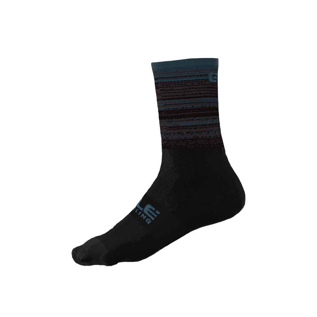 Calzino Alè SCANNER NERO-AZZURRO