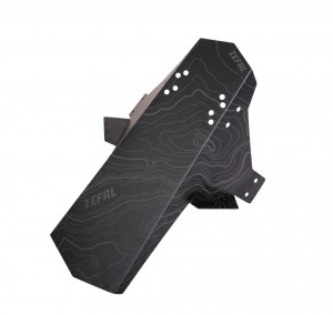 Paraspruzzi Zéfal Deflector Lite Front - nero, per 26