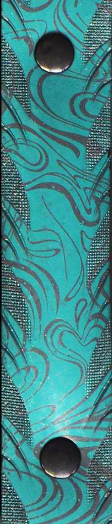 Cintura di copertone verniciato Cingomma YOUTATTOO Graphics Line  PETROLEUM