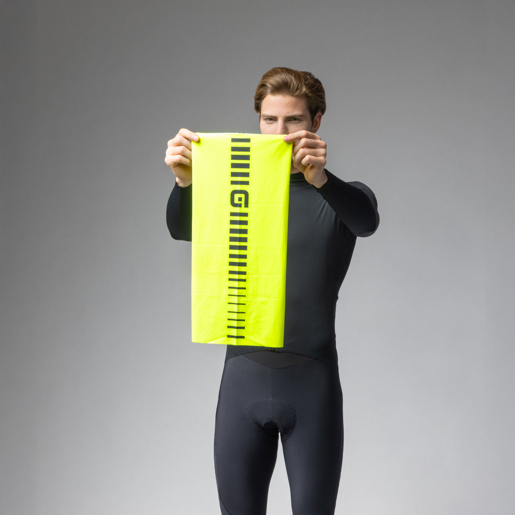 Fascia multiuso Alè IDENTITY TUBULAR GIALLO FLUO-NERO