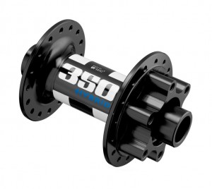 Mozzo anter. DT Swiss 350 Hybrid  DB - 110mm/15mm TA Boost, IS 6-bolt, 36 fori