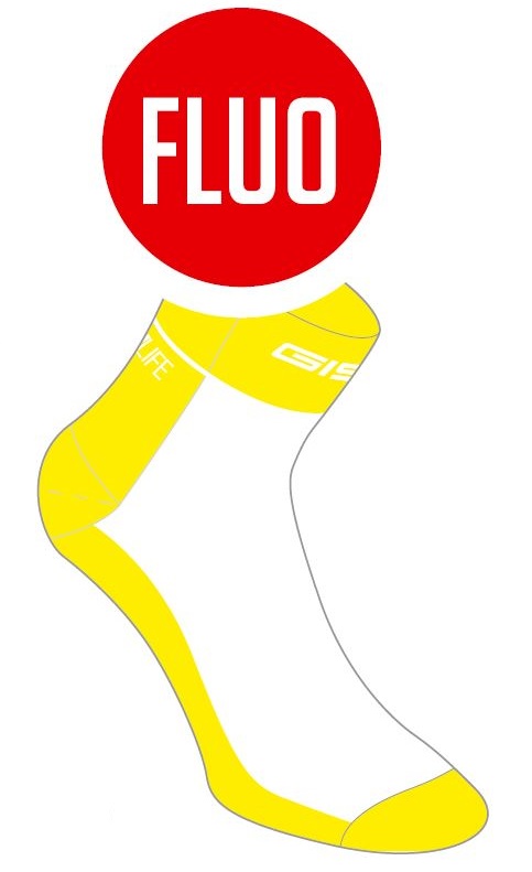 Calzino Gist Bimbo GIALLO FLUO