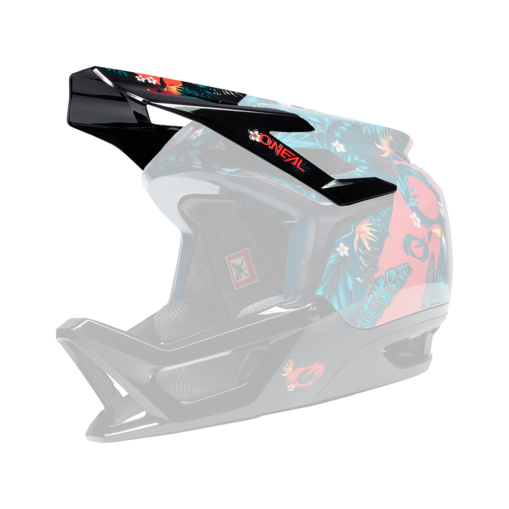 Visiera ricambio Casco MTB O'Neal TRANSITION V.22 Rio RED