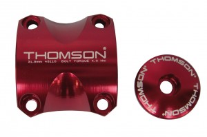 Morsetto manubrio Kit Thomson - Elite X4 MTB 31,8 rosso