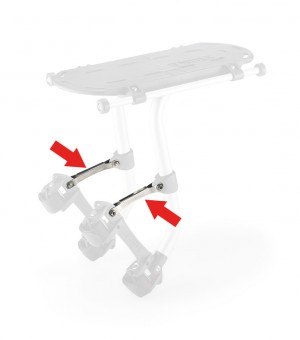 Supporto telaio per Thule Rack - al paio, corto