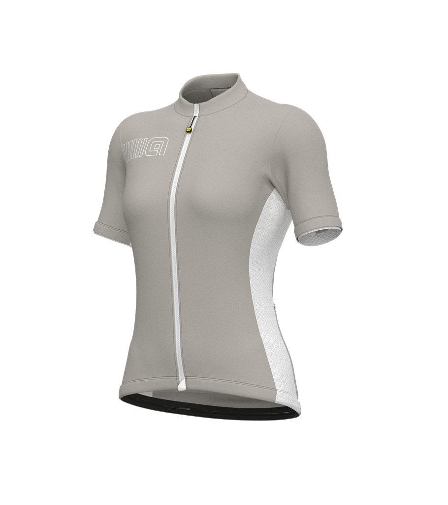 Maglia Maniche Corte Donna Alè COLOR BLOCK LADY STONE