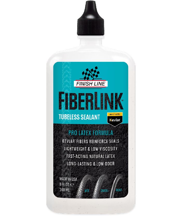 Sigillante Tubeless Finish Line Fiberlink 140 ml.  