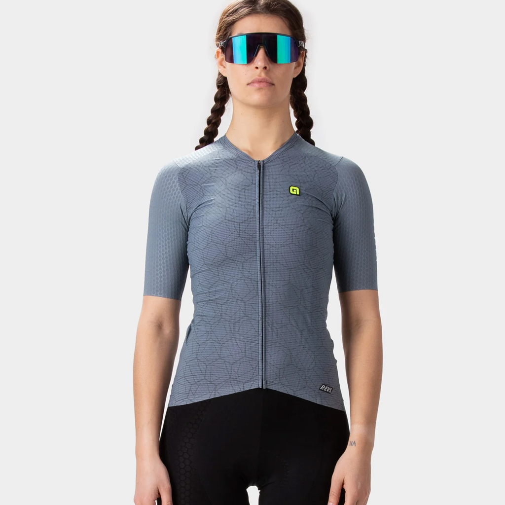 Maglia Maniche Corte Donna Alè VELOCITY LADY GRIGIO