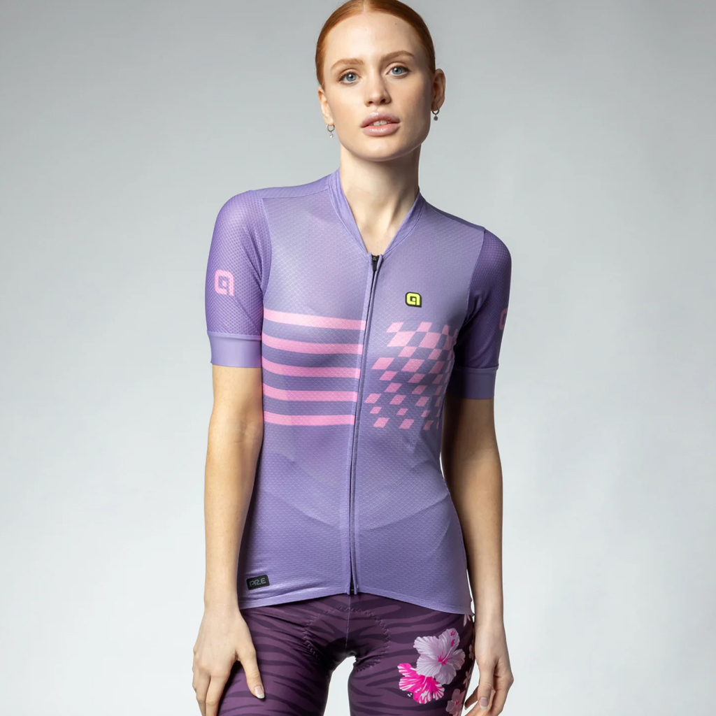 Maglia Maniche Corte Donna Alè PLAY LADY LAVANDA